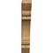 Ekena Millwork Olympic Slat Rough Sawn Bracket, Western Red Cedar, 6"W x 30"D x 36"H BKT06X30X36OLY06RWR - alternate 4